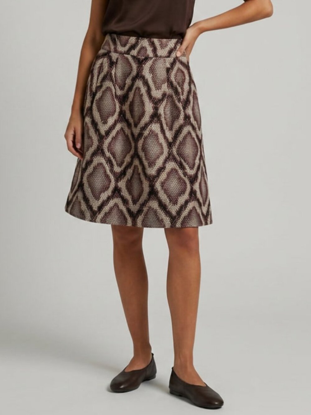 Pink Tartan Print Skirt Size 0